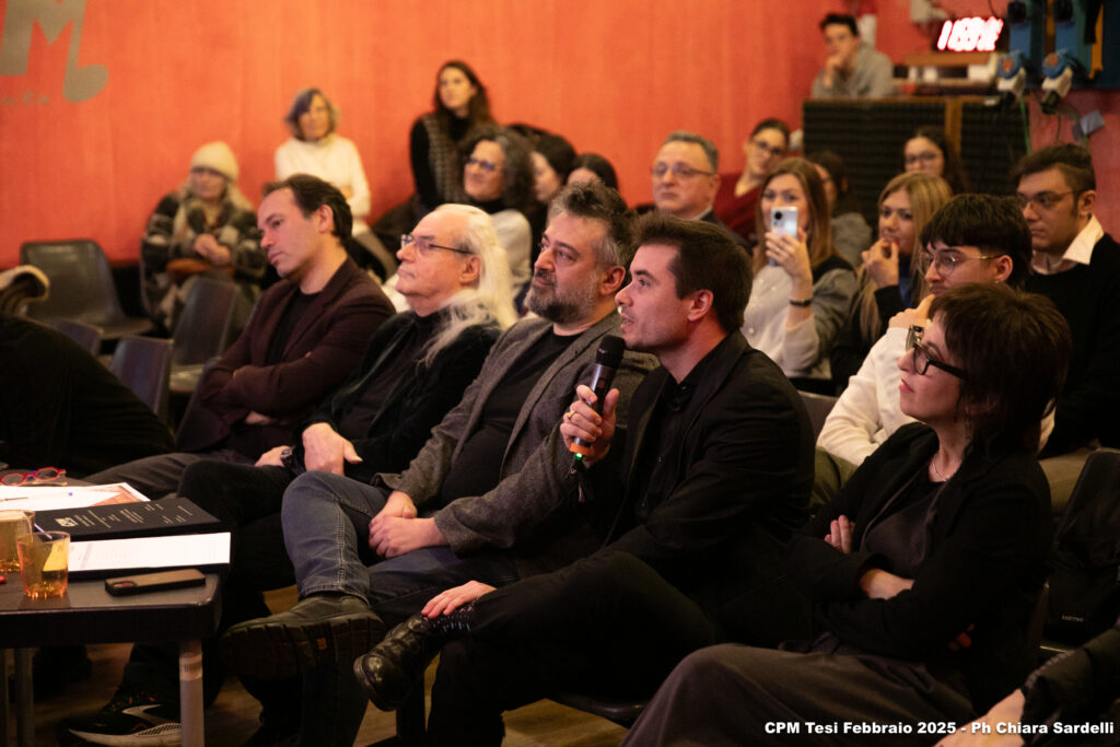 Guido Giordana insieme ai docenti della commissione di tesi di canto (2025)