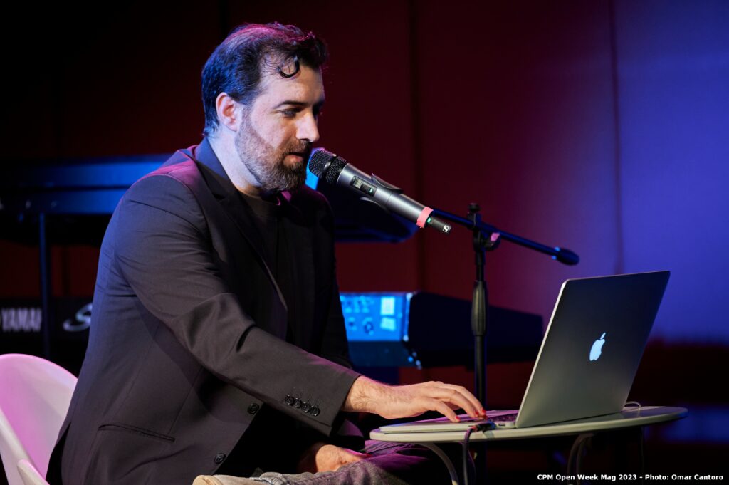 Alberto Cipolla durante l'Open Week del 2023