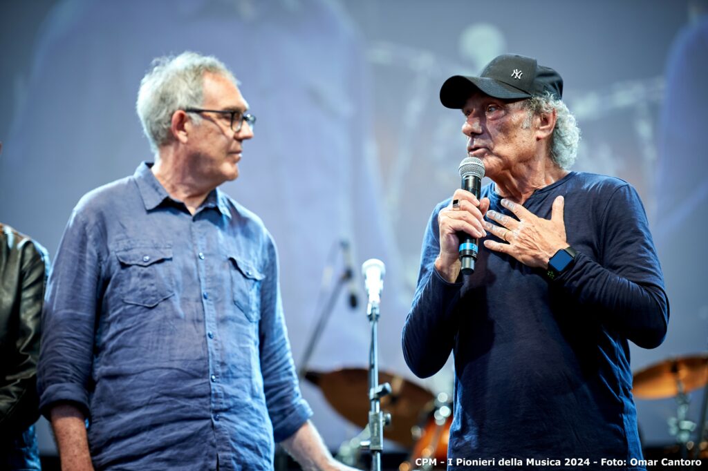 Dino D'Autorio e Massimo Colombo all'evento Correnti del Castello Sforzesco (2024)