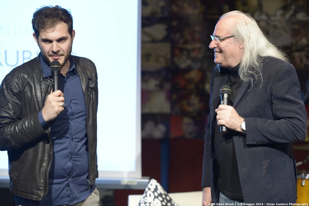 Renzo Rubino con Franco Mussida