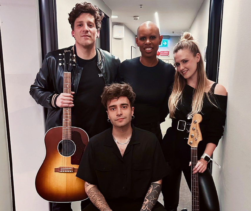 Luca Pegorari e Skin (Skunk Anansie)