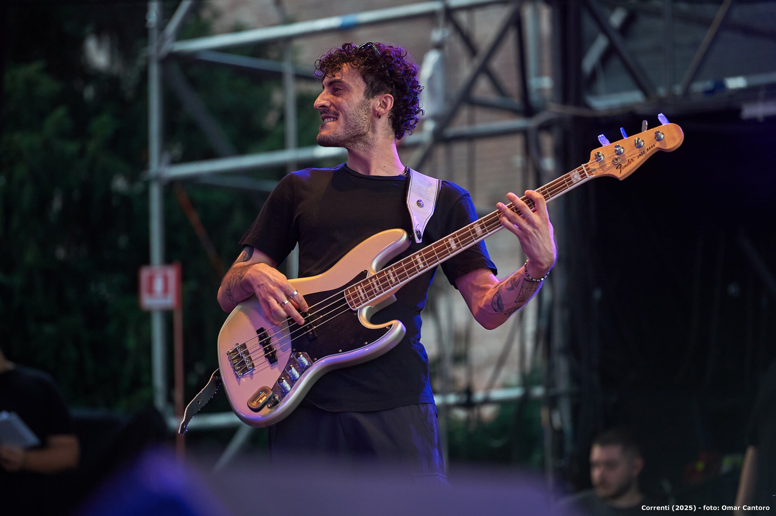 Correnti 2025 Castello Sforzesco / Riccardo Mariani (bassista)